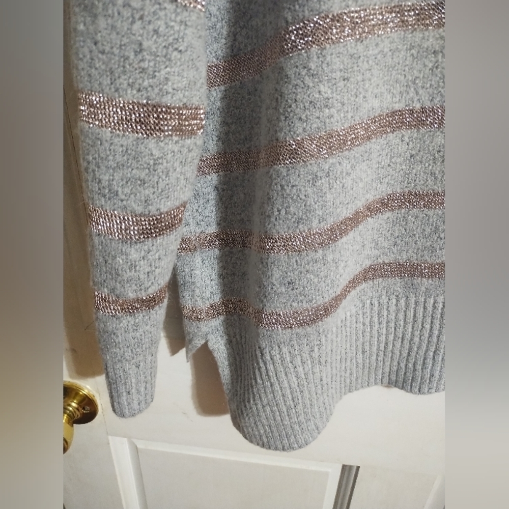 Lane Bryant mohair blend knit and metallic Sparkle Sweater Tunic sz 18/20 - Picture 6 of 6